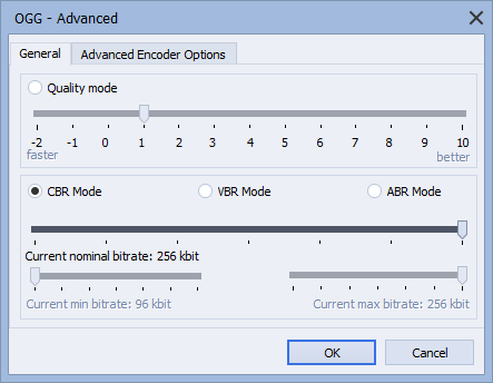AVS Audio Converter 8.3 : Format Settings