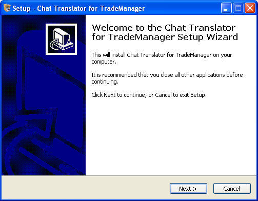 Chat Translator for TradeManager 4.1 : General View