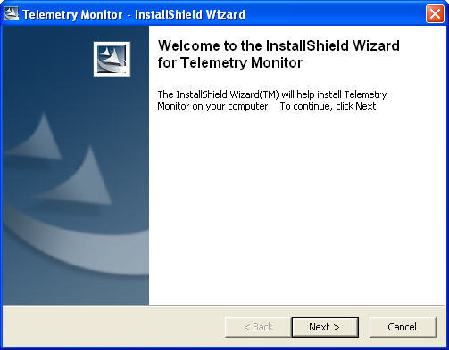 MoTeC Telemetry Monitor 2.3 beta : Setup Window