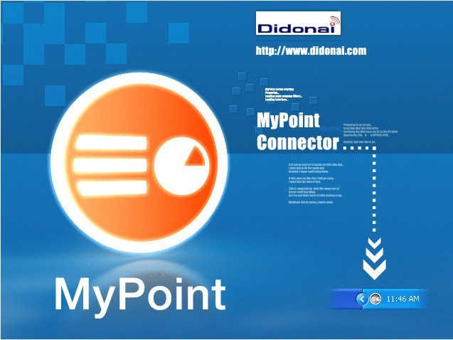 MyPoint Connector 2.2 : Main Window
