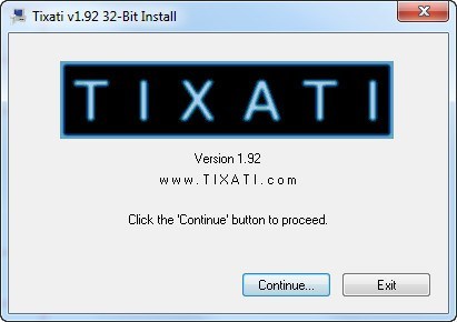 Tixati 1.9 : Setup Window