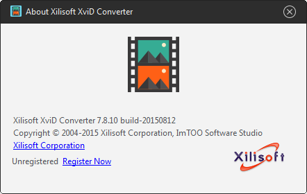 Xilisoft XviD Converter 7.8 : Main window