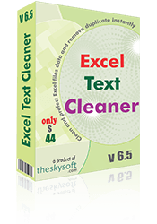 Excel Text Cleaner 6.5 : Main Window