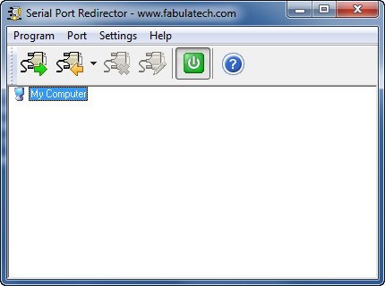 Serial Port Redirector 2.6 : Main window