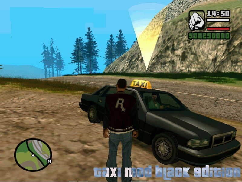 Taxi Mod Black Edition 1.2 : Gameplay Window