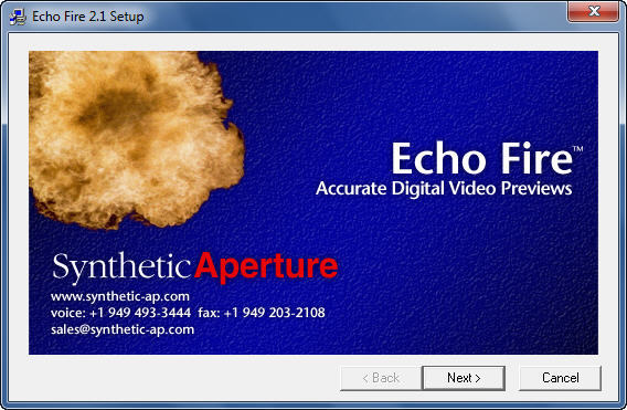 Echo Fire™ 2.1 : General View