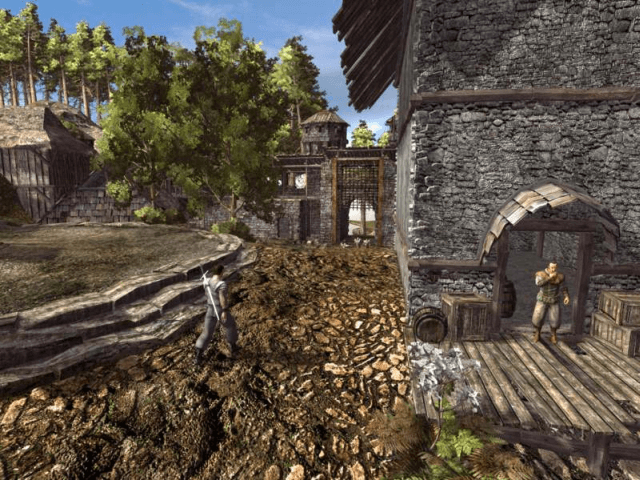 Gothic III 1.0 : Humans in a castle