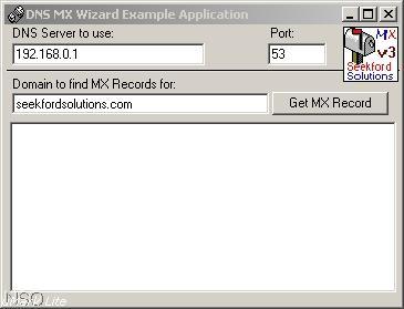 IP Wizard Toolpack 3.0 : DNS MX