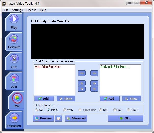 Kate's Video Toolkit 4.4 : Mixing Screen