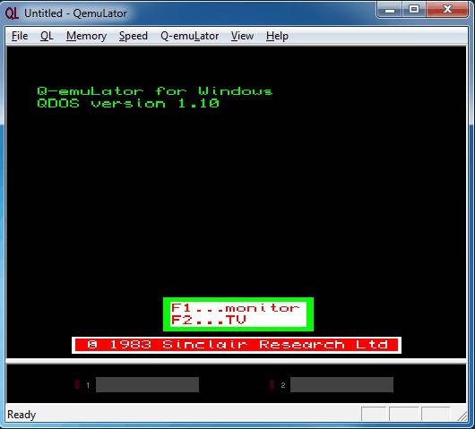Q-emuLator 3.1 : Main window