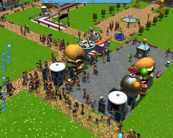 RollerCoaster Tycoon 3: Platinum : Food Court