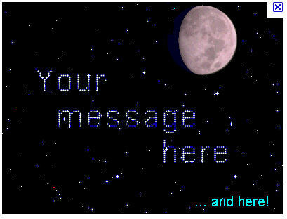 StarMessage Special Edition Screen Saver 4.1 : Main window