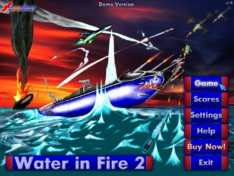 Water in Fire 2 1.8 : Main Window